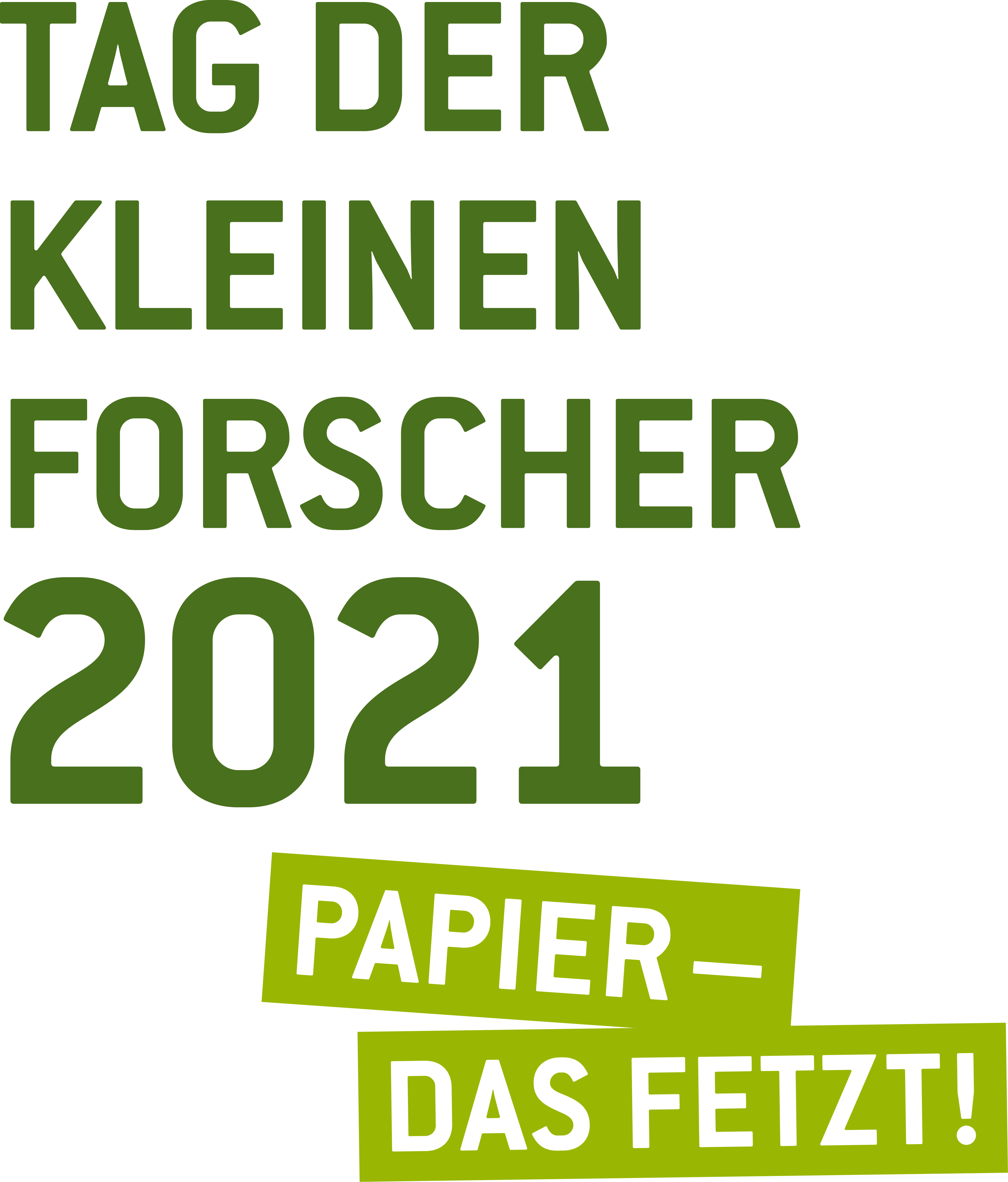 Logo Tag der kleinen Forscher 2021